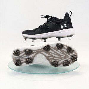 Under Armour Women's Size 7 Black & White Baseball Softball Cleats NWOB UA
